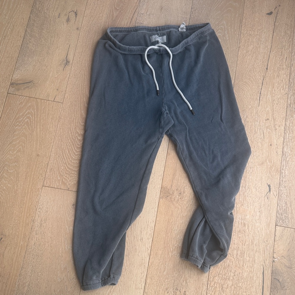THE GREAT. Textured Gray Fabric